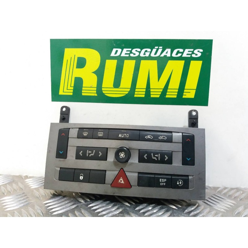 Recambio de mando climatizador para peugeot 407 sr confort referencia OEM IAM 96573322  