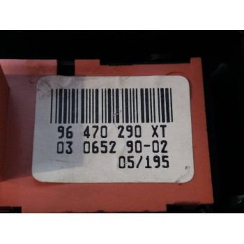 Recambio de mando climatizador para peugeot 407 sr confort referencia OEM IAM 96573322  