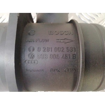 Recambio de caudalimetro para seat ibiza (6l1) cool referencia OEM IAM 038906461B 0281002531 0281002531 