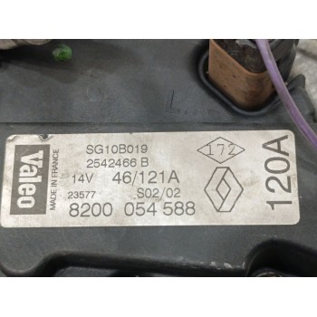 Recambio de alternador para renault scenic rx4 (ja0) 1.9 dci referencia OEM IAM 8200054588  