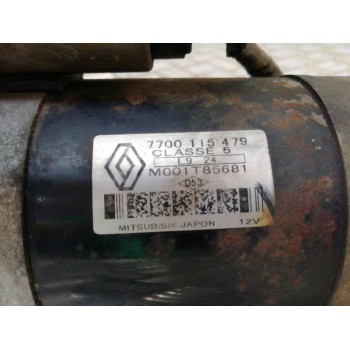 Recambio de motor arranque para renault laguna (b56) 1.9 dti rt referencia OEM IAM 7700115479 M001T85681 