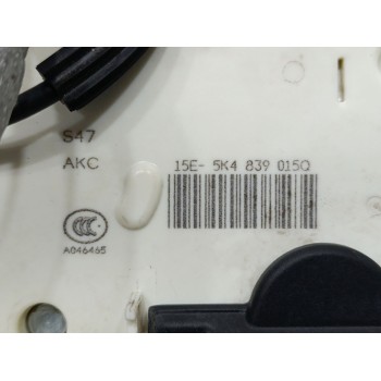 Recambio de cerradura puerta trasera izquierda para seat leon (5f1) reference plus referencia OEM IAM 5K4839015Q  