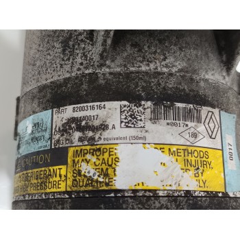 Recambio de compresor aire acondicionado para renault megane ii berlina 3p confort authentique referencia OEM IAM 8200316164  