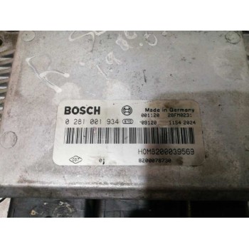 Recambio de centralita motor uce para renault scenic (ja..) 1.9 dci authentique referencia OEM IAM 8200039569 0281001934 