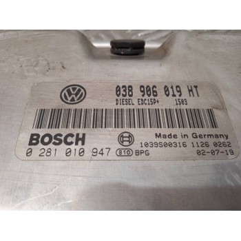 Recambio de centralita motor uce para seat ibiza (6l1) fresh referencia OEM IAM 038906019HT 0281010947 1039S00316