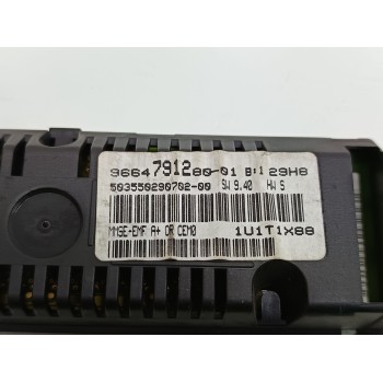 Recambio de pantalla multifuncion para peugeot 207 sport referencia OEM IAM 9664791280  