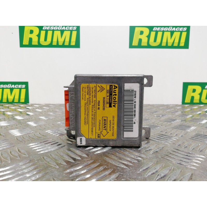 Recambio de centralita airbag para citroën xsara berlina 2.0 hdi 66kw premier referencia OEM IAM 9636894280 550741100 