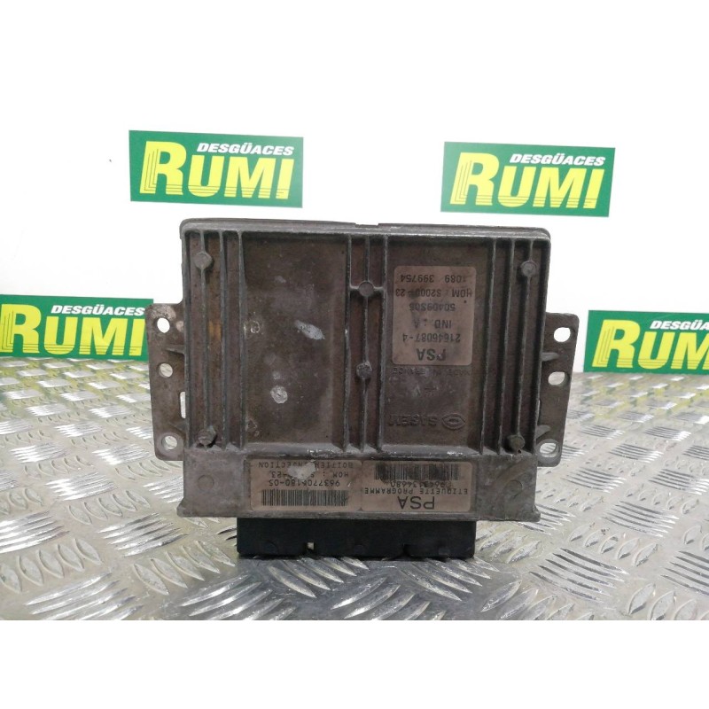 Recambio de centralita motor uce para peugeot 206 berlina play station 2 referencia OEM IAM 9637700180 9643134680 