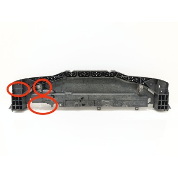 Recambio de refuerzo paragolpes delantero para peugeot 207 sport referencia OEM IAM 9649583180  