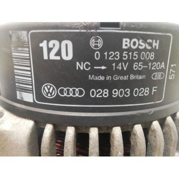 Recambio de alternador para audi a4 berlina (b5) 1.9 tdi referencia OEM IAM 0123515008 028903028F 