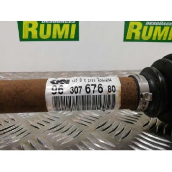 Recambio de transmision delantera izquierda para peugeot 206 berlina x-line referencia OEM IAM 9630767680  