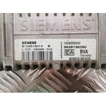 Recambio de centralita cambio automatico para citroën xsara berlina 1.6 16v chrono referencia OEM IAM 9638196080 S108518013B 