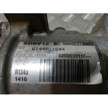 Recambio de compresor aire acondicionado para nissan kubistar (x76) premium (l1) referencia OEM IAM 8200600117 SD6V12 