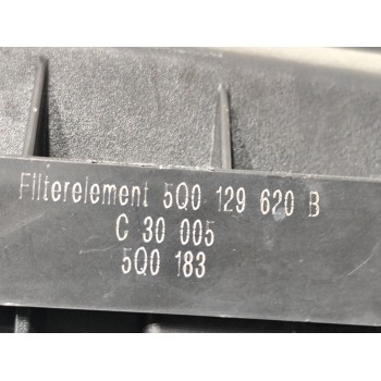 Recambio de caja filtro aire para seat leon (5f1) reference plus referencia OEM IAM 5Q0129601AA  