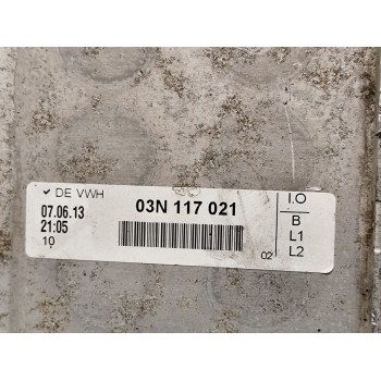 Recambio de enfriador aceite motor para seat leon (5f1) reference plus referencia OEM IAM 03N117021  