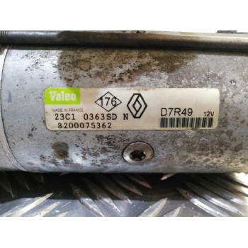 Recambio de motor arranque para renault laguna ii (bg0) authentique referencia OEM IAM 8200075362 D7R49 