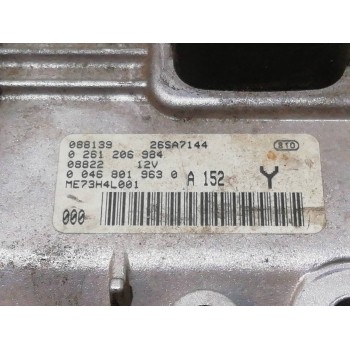 Recambio de centralita motor uce para lancia lancia y 1.2 16v lx referencia OEM IAM 0261206984 088139 