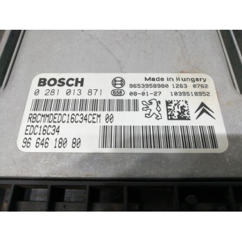 Recambio de centralita motor uce para citroën berlingo cuadro x referencia OEM IAM 9664618080  