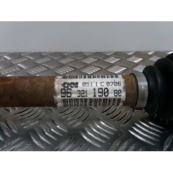 Recambio de transmision delantera izquierda para citroën xsara berlina 1.6 16v chrono referencia OEM IAM 9632119080  