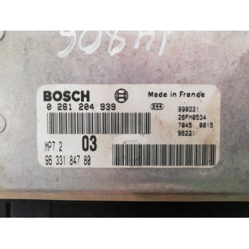 Recambio de centralita motor uce para citroën xsara berlina 1.6 16v tonic referencia OEM IAM 9633184780 0261204939 