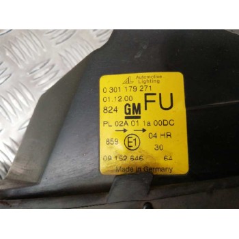 Recambio de faro izquierdo para opel vectra b berlina básico (1999) referencia OEM IAM 0301179271 2285510600 