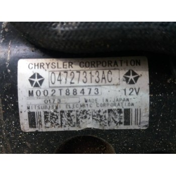 Recambio de motor arranque para chrysler voyager (rg) 2.5 crd se referencia OEM IAM M002T88473 04727313AC 