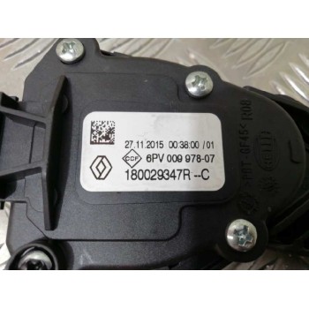 Recambio de potenciometro pedal para renault captur dynamique referencia OEM IAM 180029347R 6PV00997807 