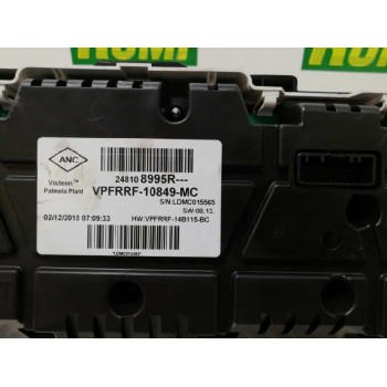 Recambio de cuadro instrumentos para renault captur dynamique referencia OEM IAM 248108995R VPFRRF10849MC 