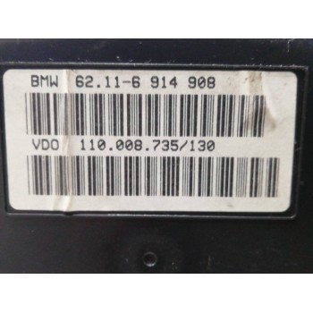 Recambio de cuadro instrumentos para bmw serie 5 berlina (e39) 520i referencia OEM IAM 62116914908 110008735130 87001313 , 87001