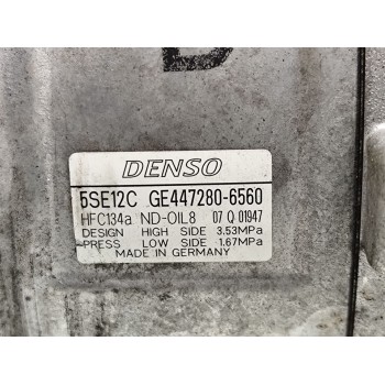 Recambio de compresor aire acondicionado para toyota verso life referencia OEM IAM 4472806560  