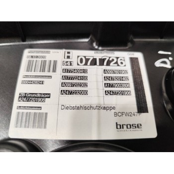Recambio de elevalunas delantero izquierdo para mercedes-benz clase gla (bm 247) gla 200 (247.787) referencia OEM IAM A000906580