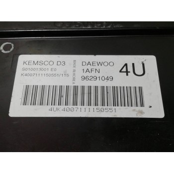 Recambio de centralita motor uce para chevrolet matiz s referencia OEM IAM 96291049 S010013001 