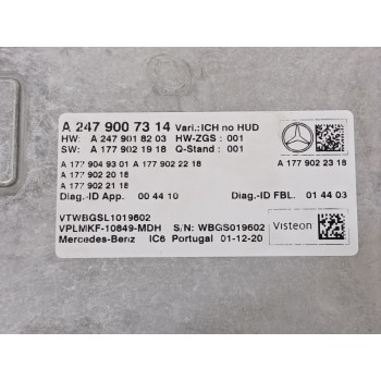 Recambio de modulo electronico para mercedes-benz clase gla (bm 247) gla 200 (247.787) referencia OEM IAM A2479007314  