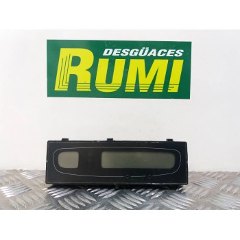 Recambio de pantalla multifuncion para renault laguna ii (bg0) confort expression referencia OEM IAM 8200002604  