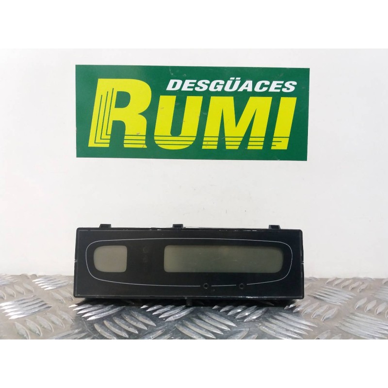 Recambio de pantalla multifuncion para renault laguna ii (bg0) confort expression referencia OEM IAM 8200002604  