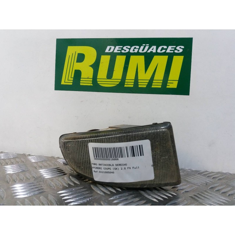 Recambio de faro antiniebla derecho para hyundai coupe (gk) 2.0 fx full referencia OEM IAM 8121005040  