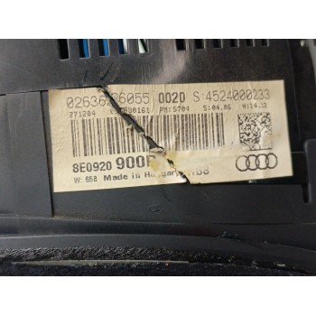 Recambio de cuadro instrumentos para audi a4 avant (8e) 2.5 tdi referencia OEM IAM 8E0920900  