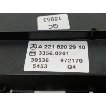 Recambio de interruptor para mercedes-benz clase s (w221) berlina 500 (221.071) referencia OEM IAM A2218202910  