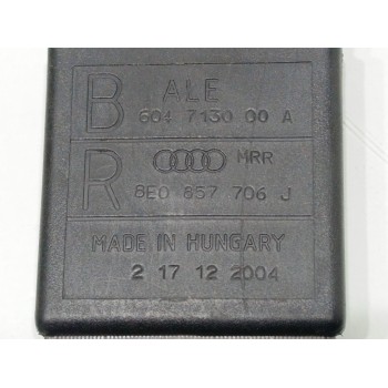 Recambio de cinturon seguridad delantero derecho para audi a4 avant (8e) 2.5 tdi referencia OEM IAM 8E0857706J  
