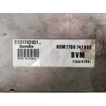 Recambio de centralita motor uce para renault 21 berlina (b/l48) gtx referencia OEM IAM 7700747899 S101710101A 