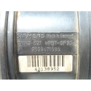 Recambio de caudalimetro para citroën berlingo 1.9 d 600 niv.a furg. referencia OEM IAM 5WK9621 9629471080 