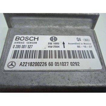 Recambio de kit airbag para mercedes-benz clase s (w221) berlina 500 (221.071) referencia OEM IAM A2218200226  