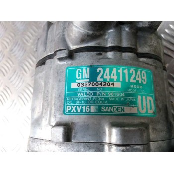 Recambio de compresor aire acondicionado para opel vectra c berlina comfort referencia OEM IAM 24411249  