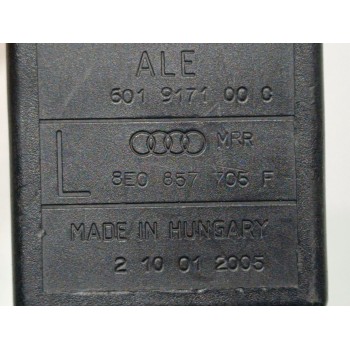 Recambio de cinturon seguridad delantero izquierdo para audi a4 avant (8e) 2.5 tdi referencia OEM IAM 8E0857705F  