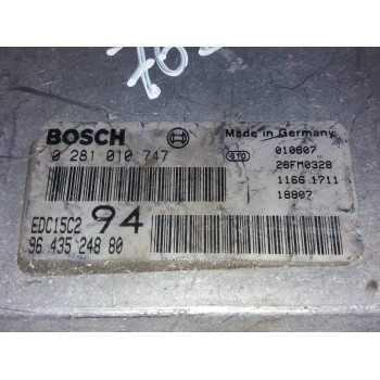 Recambio de centralita motor uce para peugeot 307 (s1) xr clim referencia OEM IAM 0281010747 9643524880 