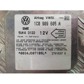 Recambio de centralita airbag para seat leon (1m1) stella referencia OEM IAM 1C0909605A  