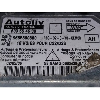 Recambio de centralita airbag para peugeot 407 sport referencia OEM IAM 9655880880 603554600 
