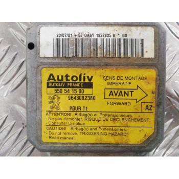 Recambio de centralita airbag para peugeot 206 berlina gt referencia OEM IAM 9643082380 550541500 