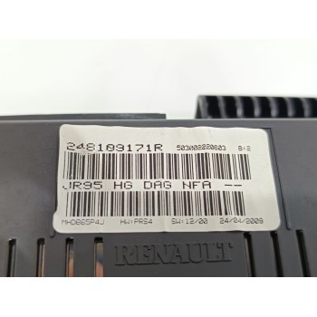 Recambio de cuadro instrumentos para renault scenic iii grand dynamique referencia OEM IAM 248109171R  