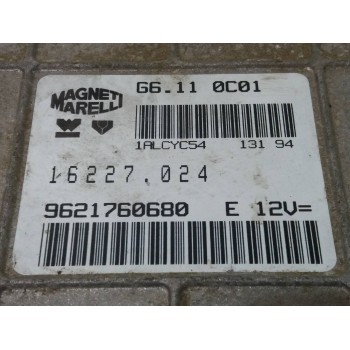Recambio de centralita motor uce para citroën ax 1.1 spot referencia OEM IAM 9621760680 G6110C01, 16227024 